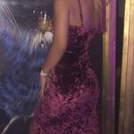 Lulus Crushed Velvet Dress Photo 1