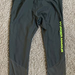 Under Armour UA Heatgear compression size XL green pull on leggings Photo 0