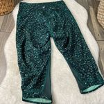 Lululemon  Drop it Like It’s Hot Crop Teal Mesh Leggings Photo 4