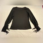 Prómesa Promesa black ribbed top Photo 1