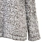 Weatherproof Original Vintage Faux Fur Sherpa Quarter Zip Pullover Size Large Photo 7