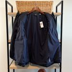 T Tahari NWT  Denim Knit Long Double Breasted Power Blazer, 12 Photo 11