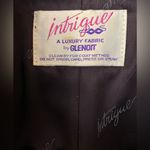 Vintage Intrigue Luxury by Glenoit faux fur luxury coat jacket Black Size 14 Photo 5