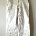 Madewell THE PERFECT VINTAGE WIDE-LEG JEANS size 31 white ivory Photo 0