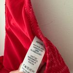 Aerie Womens Red Triangle Padded Halter Bikini Swim Suit Top Photo 3