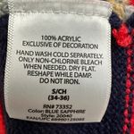 Jolly Sweaters Ugly Christmas Sweater 3D Hunting Santa Size Small Blue Photo 5