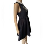 Hot Topic Black White Death's-Head Moth Witchy Goth Magick Collared Mini Dress Photo 2