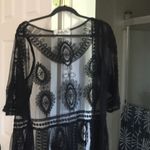 Sadie and Sage. One size sheer black long cover Photo 4