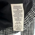 Free People  Black and White Houndstooth Rodeo Blazer Size Small Jacket Photo 9