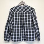 J.Crew  Embellished Button-Up Shirt in Forest Tartan Plaid Medium Photo 5