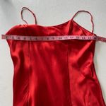 Victoria's Secret Victoria’s Secret Red Satin Slip Dress Women’s Size Small Spaghetti Strap Mini Photo 3