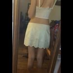 Forever 21 ✨HP BEST IN SKIRTS 💕 Laser Cut White Skirt Photo 1