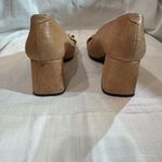 Pedro Miralles Camel Leather Loafers with Gold Detail Tan Size 6 Photo 2