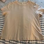Lululemon  Short Sleeve Tan Shirt Photo 1