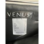 Venus  woman's size 2  Black‎ Faux Leather Shorts Pleated High Waist Dressy Party Photo 1