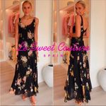 ZARA  ZW collection Floral printed dress NWOT Photo 4