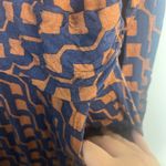 Boden Abigail Long Sleeve Crew Neck Jersey Dress blue multi size 16 Photo 6