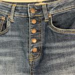 American Rag Off The Rack Flare Dark Blue Button Front Jeans 25 Photo 2