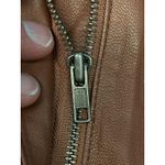 Pelle Studio Wilsons Pants Womens 10 Brown Leather High Rise Bootcut Lined Photo 11