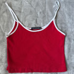 Brandy Melville  Red Tank Cropped Photo 0