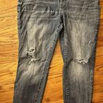 Maurice's  Plus Size High Rise Ripped Skinny Frayed Hem Jeans Photo 9