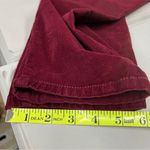 NYDJ  size 8 Aliana jegging corduroy pants Women's Burgundy lift tuck technology Photo 10