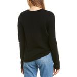 n:philanthropy  cream lace neck wool sweater Photo 4