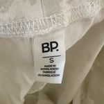BP NWT by Nordstrom High Waist Bike Shorts in Ivory Soft Splash - Small Photo 3