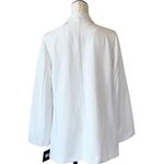 Marc New York NWT MARC NEW WORK NON WRINKLE CREPE GOLD BUTTON DETAIL BLAZER Photo 4