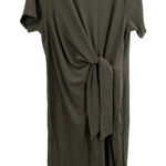 Adyson Parker  Green Short Sleeve Knit Dress Tie Waist Size‎ 3X New Photo 0