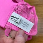 Aerie  Lace Padded Bralette Womens Size Small‎ Floral Hot Pink Adjustable Straps Photo 2