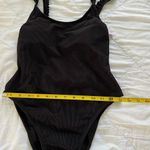 Xhilaration NWT: black M (4-6) one piece bathing suit Photo 4