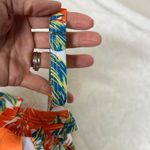 Bershka  Tropical Leaf Print Bikini Top Skirt style with criss cross straps Photo 10