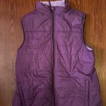 ASICS Womens  purple fleece lined vest Photo 1