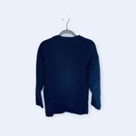 Cambridge Dry Goods 100% Wool Cardigan Sweater Small Vintage Colorful Knit Purple Photo 2