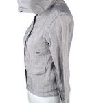 Nike 6.0 Striped Zip Up Hooded Jacket Blue White Size XSmall Photo 3