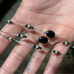 3 Tier Short Beaded Necklace Photo 4