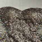 Jump Gold Sequin Maxi Dress for Cocktail Nights Size 2 Photo 2