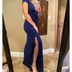 ASOS  Maxi Blue Formal Dress Photo 4