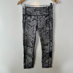 Lululemon Pace Rival Crop (Full-On Luxtreme) Dottie Tribe White Black Size 4 Photo 2