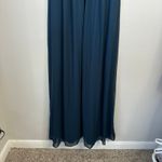 Azazie Maren Allure Bridesmaid Dress Formal Pine Green Blue Size 2 Wedding Photo 8