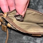 Coach Brown Patterned Shoulder Bag and Wristlet Set Photo 7