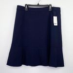 Bar III Navy Blue Harmony Ruffle Mini Skirt Women's Size 12 Photo 0