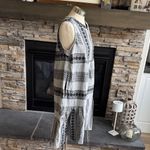 Dylan  Gray and Black Patterned Dress Photo 10