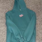 Happy camp3r puff series hoodie Green Size M Photo 0