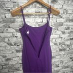Lovers + Friends EUC  AALIYAH Purple Midi Dress Size Small Photo 8