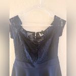 Windsor  Midnight Blue Lace Dress Photo 1