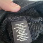 Victoria's Secret black sequin sweatshirt size medium 88% cotton Photo 5