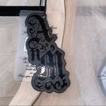 NWT AnM Black & Cream V Neck Low Cut Dress Photo 3