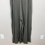 Natural Life jumpsuit Womens One Size Gray Green Wide Leg V-neck Pockets Comfy Photo 7